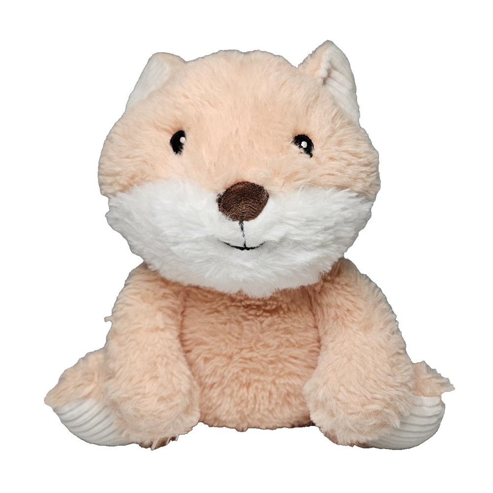 Spark Create Imagine Fox Plush Baby Rattle Toy Lovey Crinkle Ears Cute Soft 9"